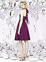 Rear View Thumbnail - Wild Berry Social Bridesmaids Style 8126