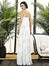 Rear View Thumbnail - Bleu Garden Dessy Collection Style 2886