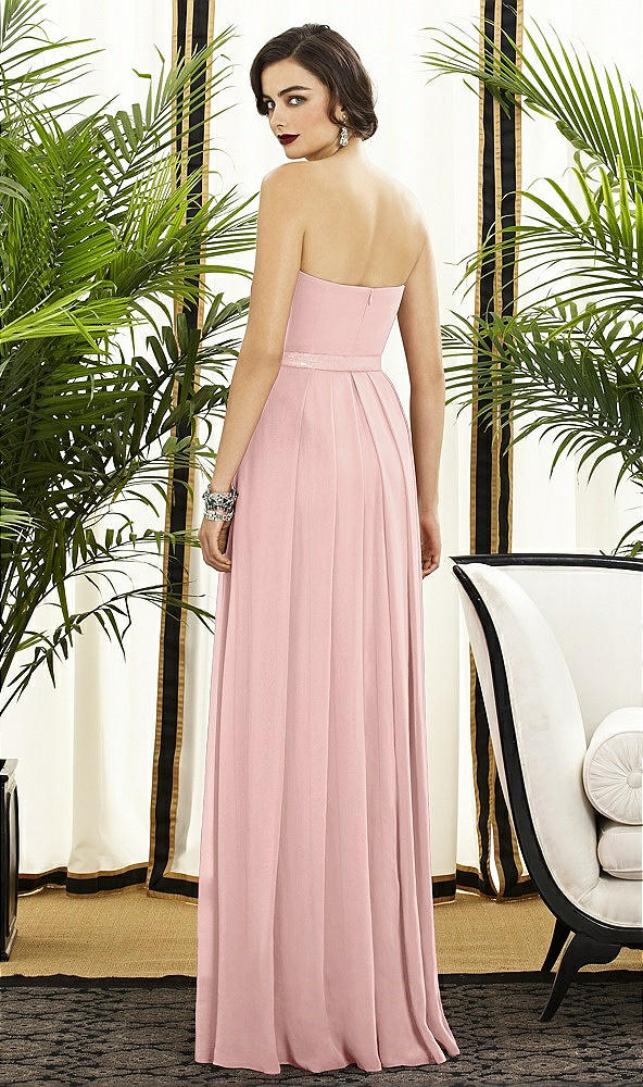 Back View - Rose - PANTONE Rose Quartz Dessy Collection Style 2886