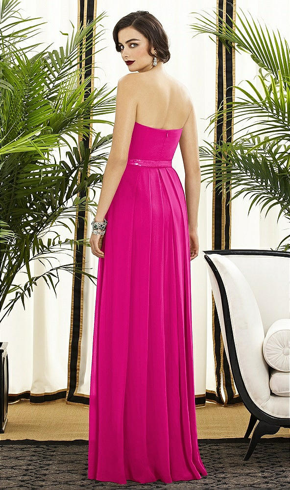 Back View - Think Pink Dessy Collection Style 2886