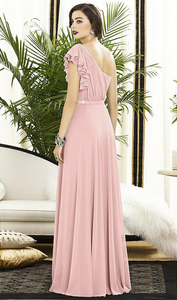 Back View - Rose - PANTONE Rose Quartz Dessy Collection Style 2885