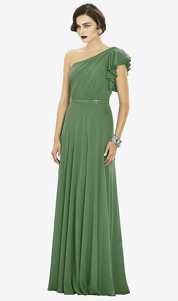 Front View - Vineyard Green Dessy Collection Style 2885