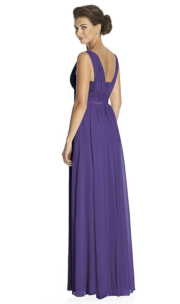 Back View - Regalia - PANTONE Ultra Violet Dessy Collection Style 2890