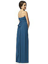 Rear View Thumbnail - Dusk Blue Junior Bridesmaid Style JR519