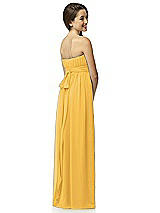 Rear View Thumbnail - NYC Yellow Junior Bridesmaid Style JR519