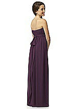 Rear View Thumbnail - Aubergine Junior Bridesmaid Style JR519