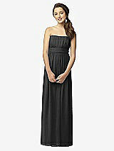 Front View Thumbnail - Black Junior Bridesmaid Style JR519