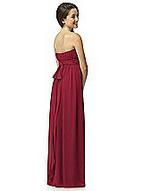 Rear View Thumbnail - Burgundy Junior Bridesmaid Style JR519