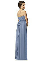 Rear View Thumbnail - Larkspur Blue Junior Bridesmaid Style JR519