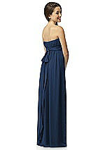 Rear View Thumbnail - Midnight Navy Junior Bridesmaid Style JR519