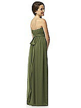 Rear View Thumbnail - Olive Green Junior Bridesmaid Style JR519