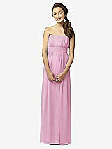 Front View Thumbnail - Powder Pink Junior Bridesmaid Style JR519