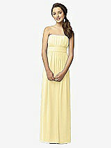 Front View Thumbnail - Pale Yellow Junior Bridesmaid Style JR519