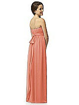 Rear View Thumbnail - Terracotta Copper Junior Bridesmaid Style JR519