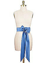 Alt View 1 Thumbnail - Lapis Matte Satin Sash