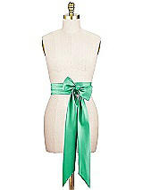 Alt View 1 Thumbnail - Pantone Emerald Matte Satin Sash