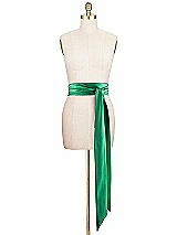 Front View Thumbnail - Pantone Emerald Matte Satin Sash