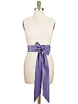 Alt View 1 Thumbnail - Regalia - PANTONE Ultra Violet Matte Satin Sash