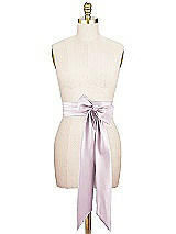 Alt View 1 Thumbnail - Suede Rose Matte Satin Sash