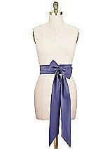 Alt View 1 Thumbnail - Amethyst Matte Satin Sash