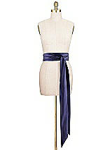 Front View Thumbnail - Amethyst Matte Satin Sash