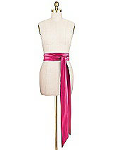 Front View Thumbnail - Azalea Matte Satin Sash