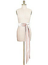 Front View Thumbnail - Blush Matte Satin Sash