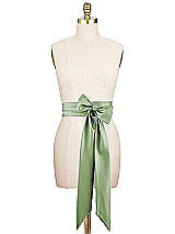 Alt View 1 Thumbnail - Clover Matte Satin Sash