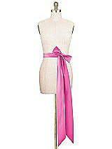 Alt View 2 Thumbnail - Fuchsia Matte Satin Sash