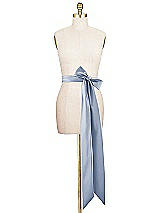 Alt View 2 Thumbnail - Larkspur Blue Matte Satin Sash