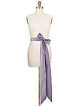 Alt View 2 Thumbnail - Lavender Matte Satin Sash