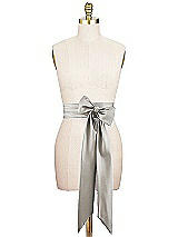 Alt View 1 Thumbnail - Mocha Matte Satin Sash