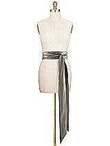 Front View Thumbnail - Mocha Matte Satin Sash