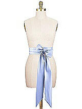 Alt View 1 Thumbnail - Periwinkle - PANTONE Serenity Matte Satin Sash