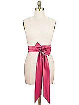 Alt View 1 Thumbnail - Valentine Matte Satin Sash