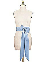 Alt View 1 Thumbnail - Windsor Blue Matte Satin Sash