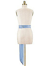 Alt View 3 Thumbnail - Windsor Blue Matte Satin Sash