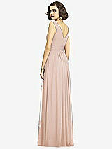 Alt View 5 Thumbnail - Cameo Sleeveless Draped Chiffon Maxi Dress with Front Slit