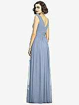 Alt View 5 Thumbnail - Cloudy Sleeveless Draped Chiffon Maxi Dress with Front Slit