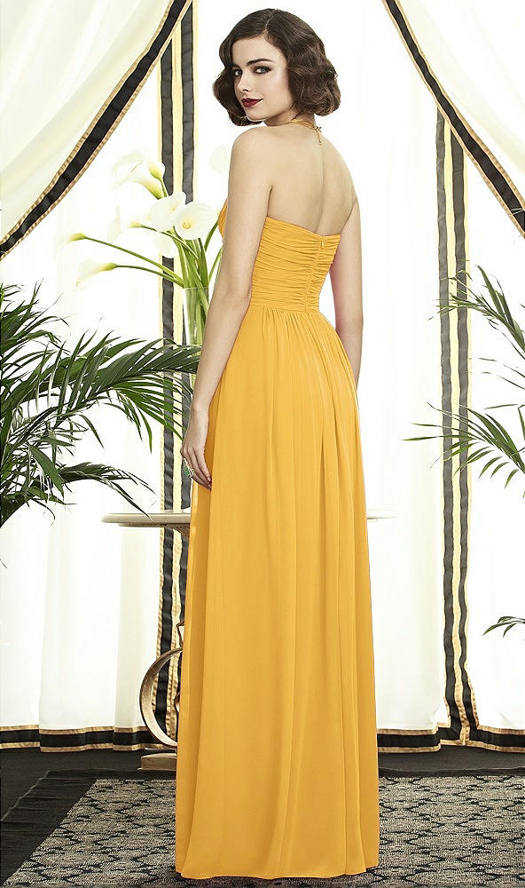 Back View - NYC Yellow Dessy Collection Style 2896