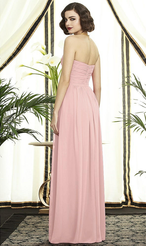 Back View - Rose - PANTONE Rose Quartz Dessy Collection Style 2896