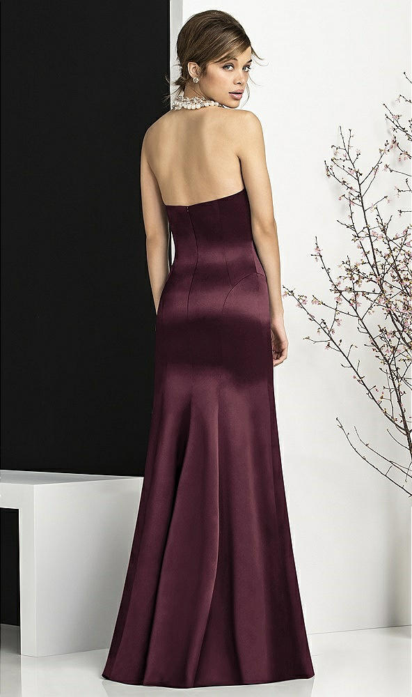 Back View - Bordeaux After Six Bridesmaids Style 6673