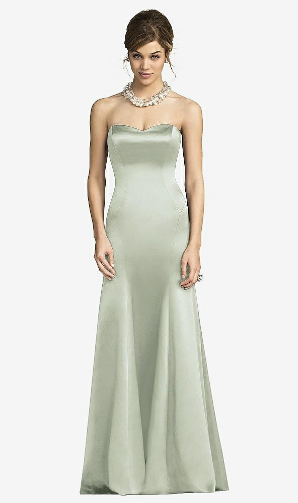 Front View - Celadon After Six Bridesmaids Style 6673