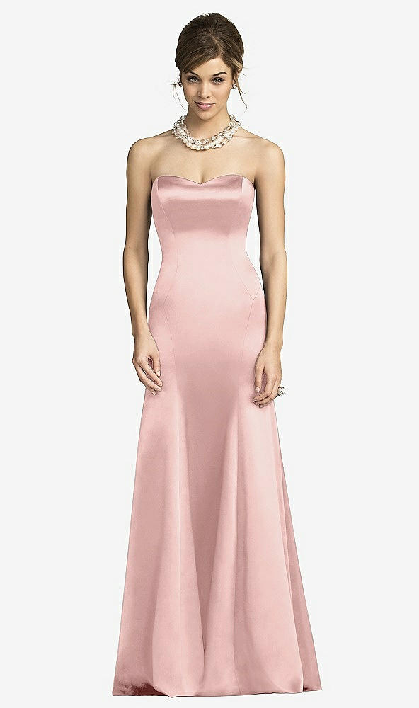 Front View - Rose - PANTONE Rose Quartz After Six Bridesmaids Style 6673