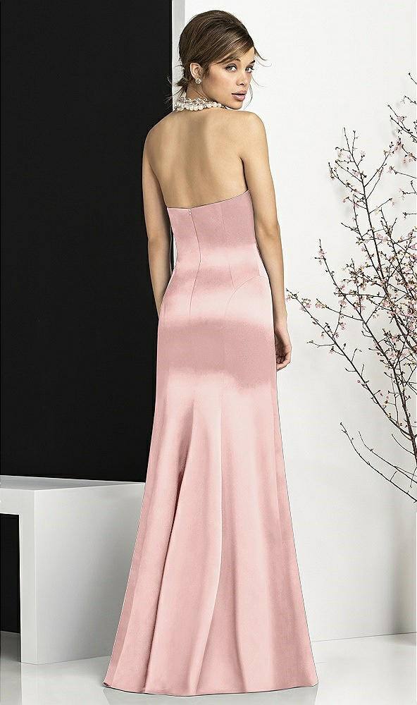 Back View - Rose - PANTONE Rose Quartz After Six Bridesmaids Style 6673