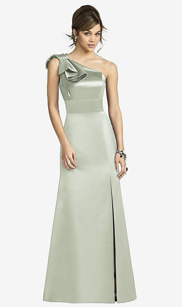 Front View - Celadon After Six Bridesmaids Style 6674