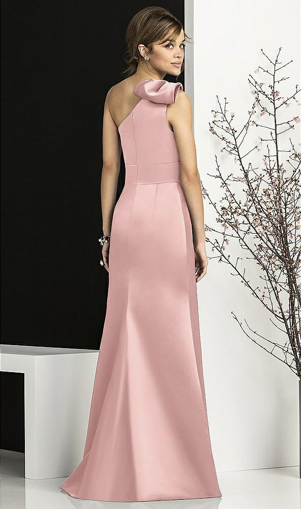 Back View - Rose - PANTONE Rose Quartz After Six Bridesmaids Style 6674