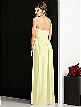 Rear View Thumbnail - Butter Yellow After Six Bridesmaid Dress 6678