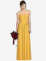 Front View Thumbnail - NYC Yellow After Six Bridesmaid Dress 6678