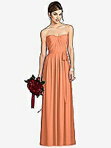 Front View Thumbnail - Sweet Melon After Six Bridesmaid Dress 6678